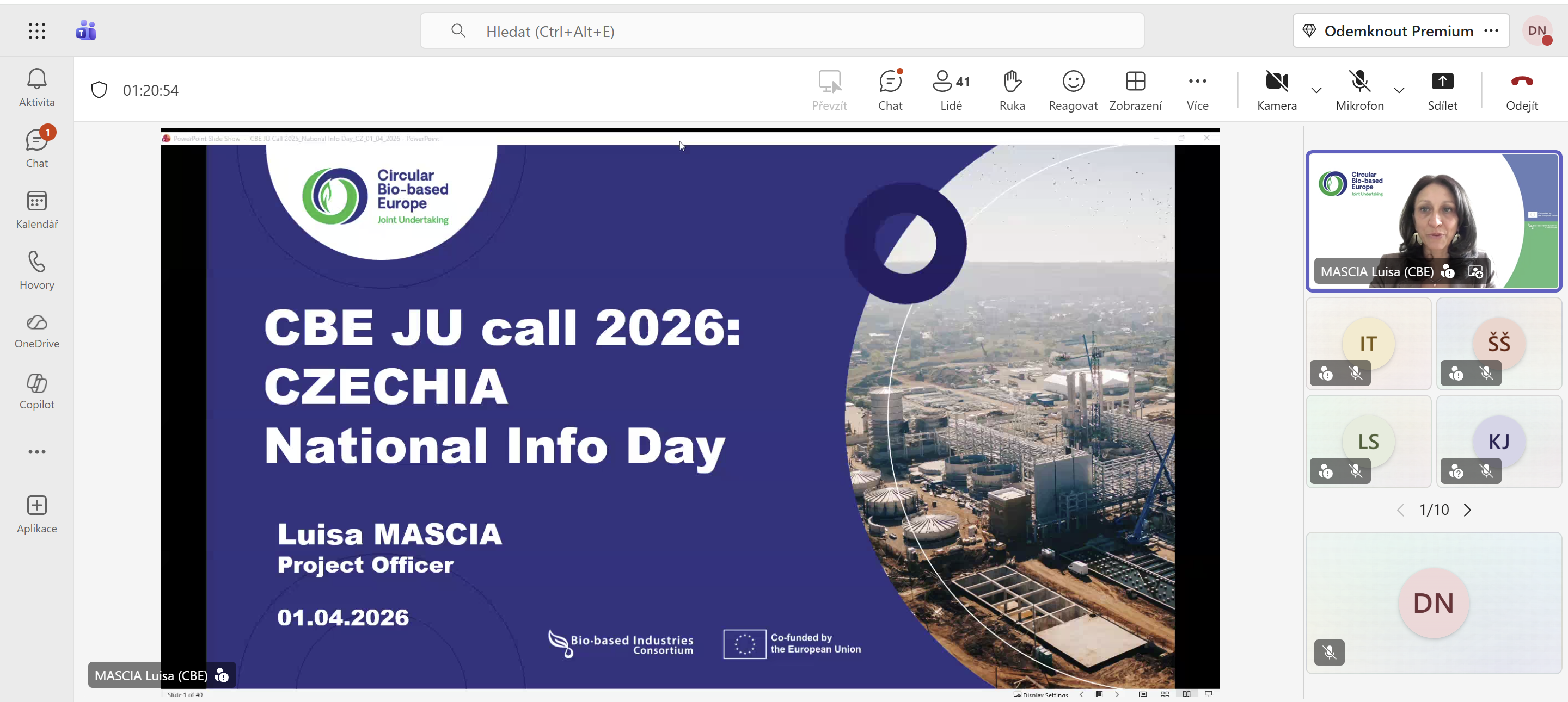 Infoden CBE JU